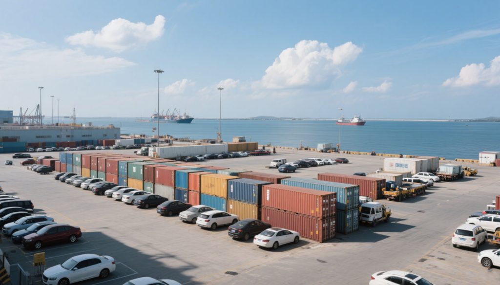 China Automotive Port Container