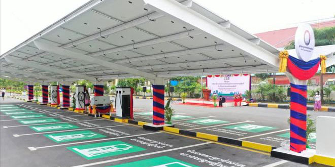 Cambodia Electric Vehicle Charging Area