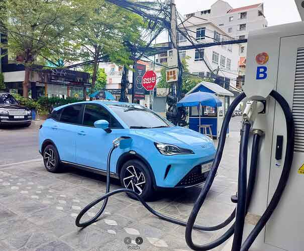 Cambodia Electric Vehicle Charging Station 2