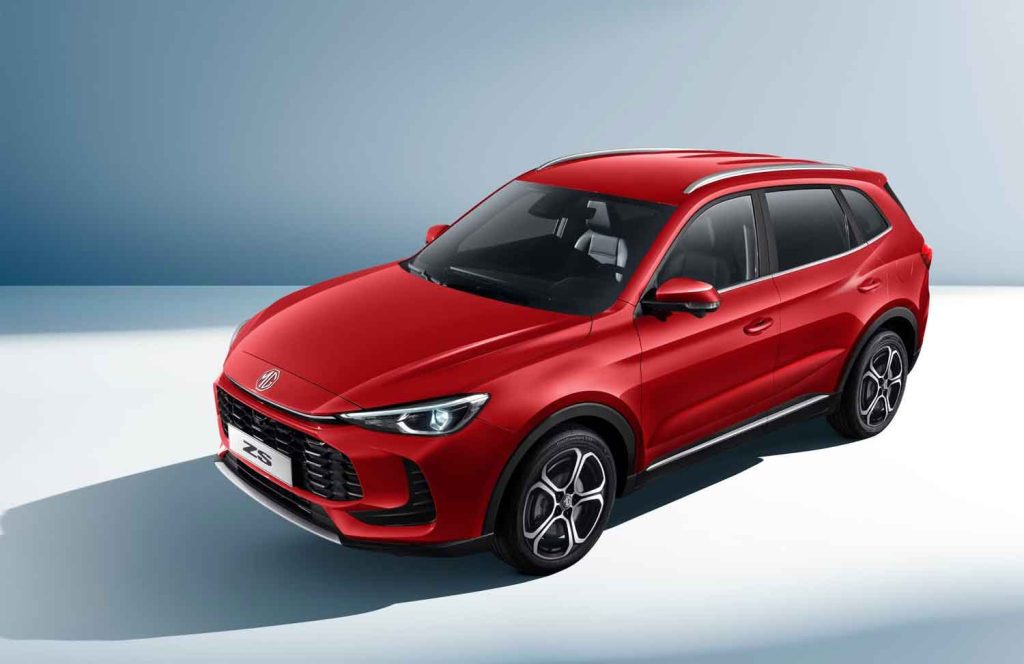MG ZS exterior design